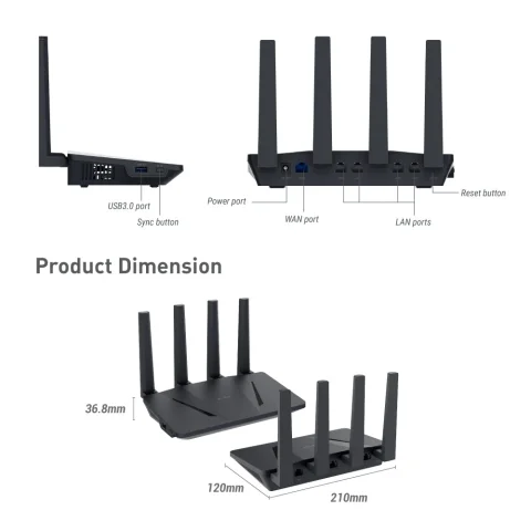AX 1800 HOME SECURITY ROUTER 6
