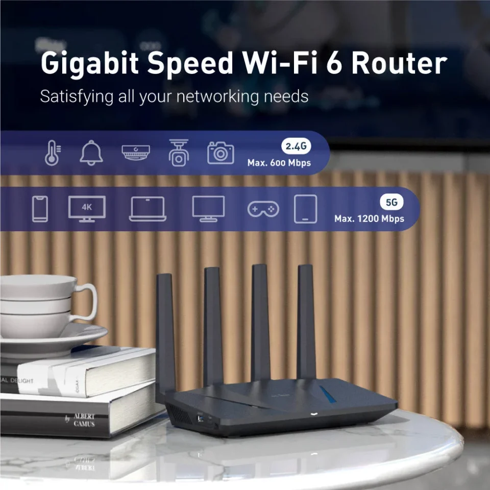 AX 1800 HOME SECURITY ROUTER
