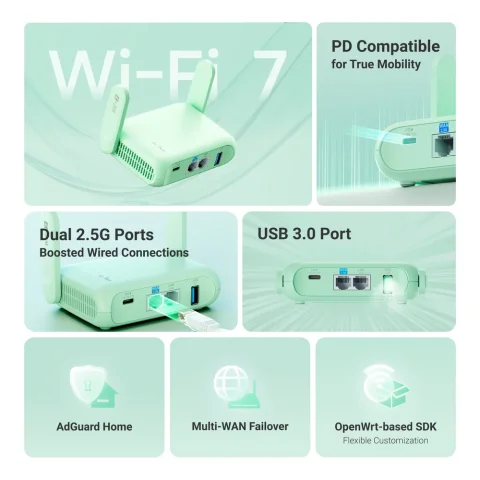 MT 3600BE HOME SECURITY ROUTER 3